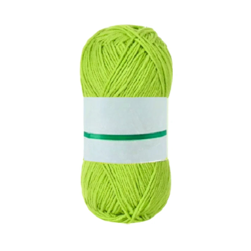 Premium Cotton Yarn – Soft, Super Fine #1 for Crochet & Knitting, 50 Grams/1.76oz 186 Yards