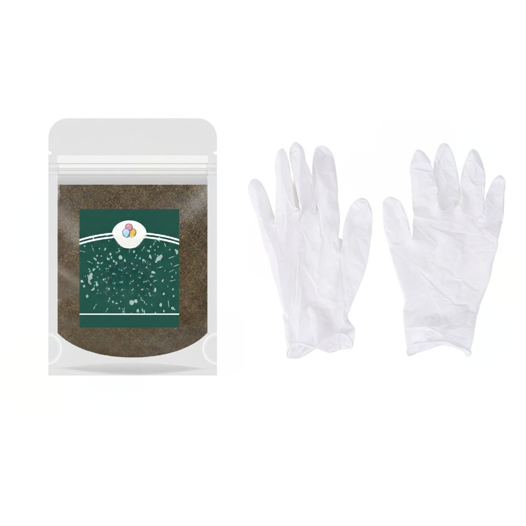 20g All Purpose Fabric Dye Powder with Gloves for Clothing Crafts Home Decor and Textile Projects