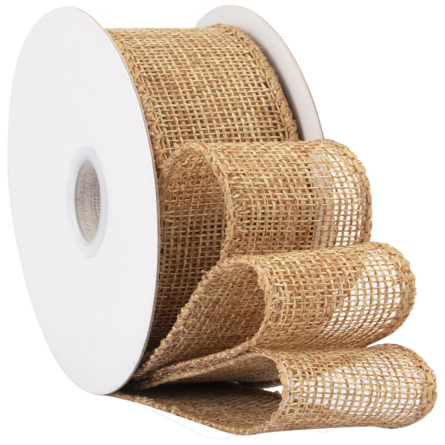 10 Yard Natural Burlap Ribbon Linen Jute Fabric Trim for Wreaths Gift Wrapping Crafts and DIY Decorations