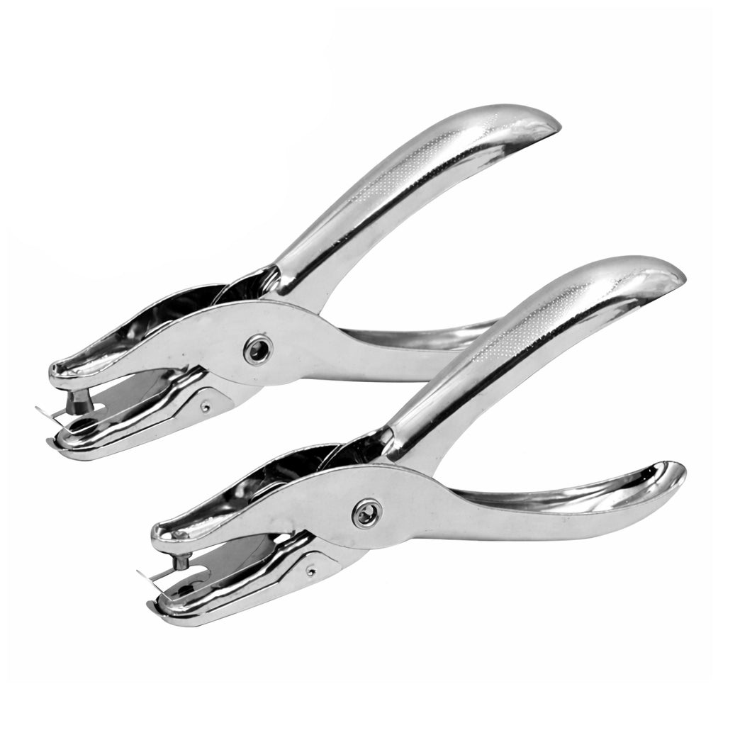 Single Hole Punch 8 Sheet Capacity Paper Punch for Crafts Tags Tickets and Office Use