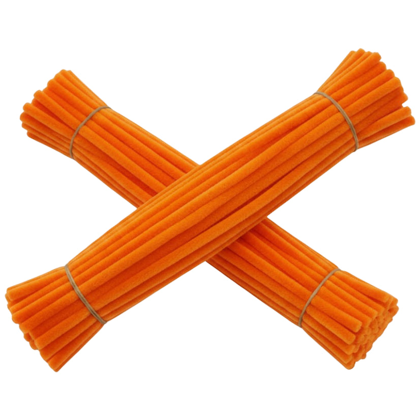 12 Inch Chenille Stem Pipe Cleaners 6 to 7 mm Thick for DIY Crafts and Decorations