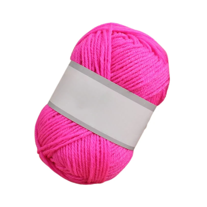 Worsted Acrylic Yarn for Blankets – Hand Knitting and Crochet Yarn, 50g/1.76oz 109 Yards