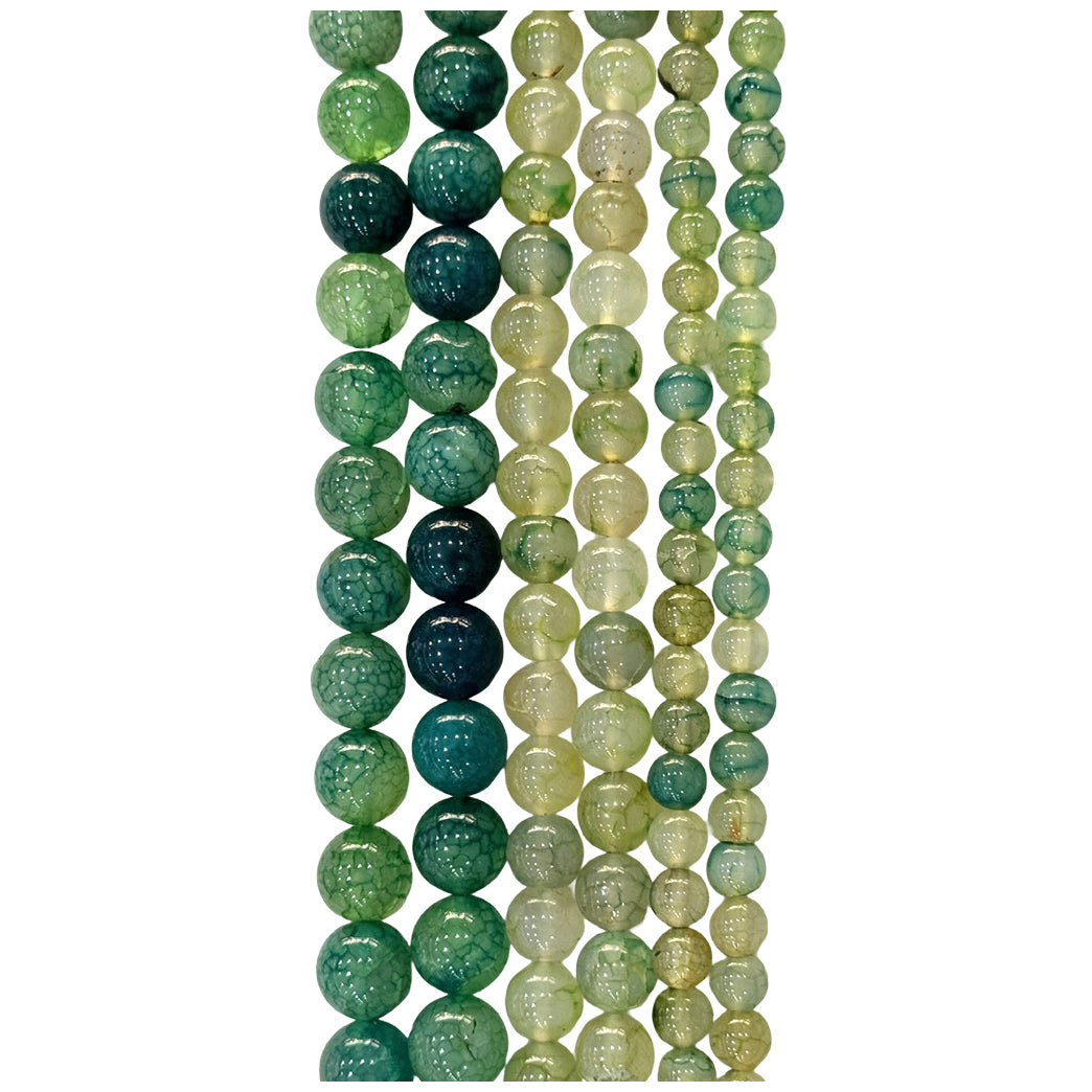 Natural Hematite Gemstone Round Beads 15 Inch Strand for Jewelry Making and Craft Design