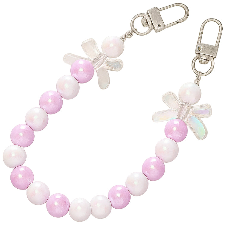 Pearl Purse Chain 12mm x 26cm Metal Handbag Strap Replacement for Shoulder and Crossbody Bags