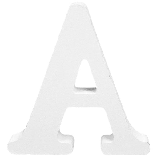 8 Inch White Wooden Letters for Wall Decor Unfinished Wood Alphabet for Home Crafts DIY Signs