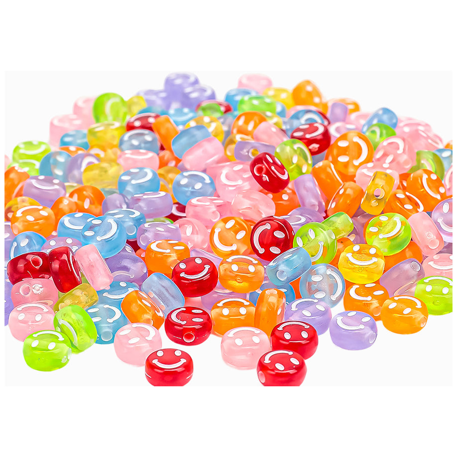 Acrylic Alphabet Letter Beads 4x7 mm for Friendship Bracelets Jewelry Making and DIY Crafts