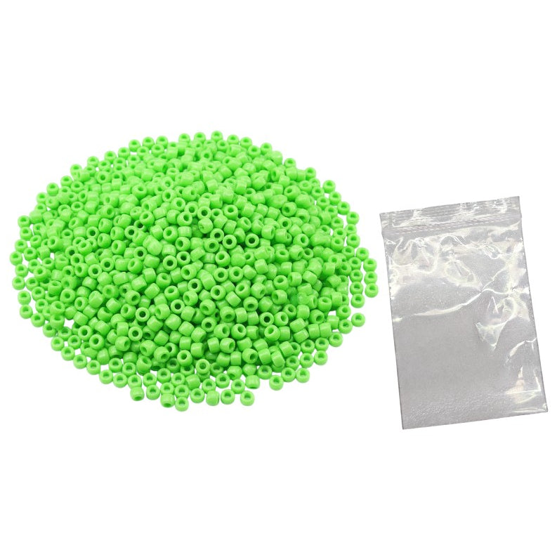 Plastic Pony Beads for Bracelets, Hair Braids, Jewelry Making and DIY Craft Projects
