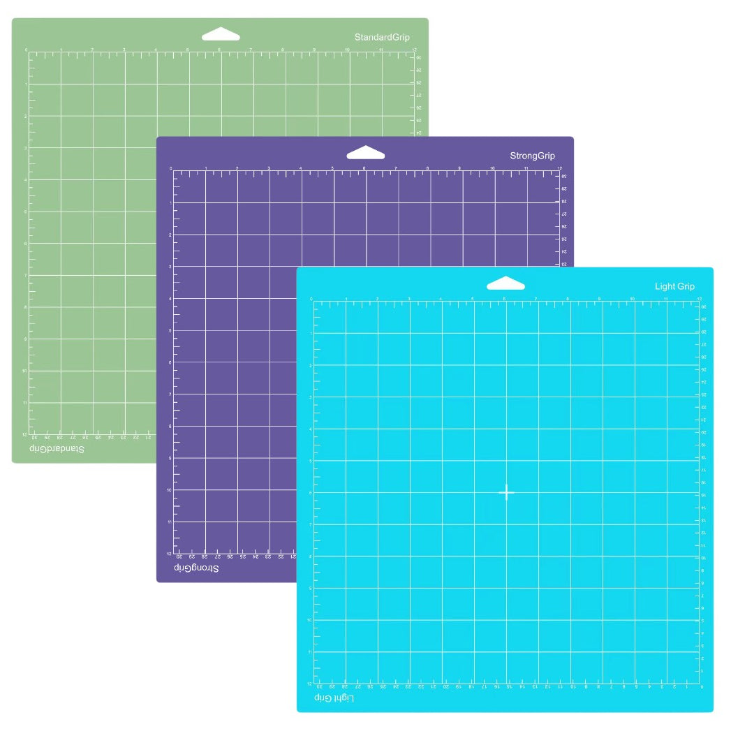 Non-Slip Flexible Cutting Mats for Crafts, Quilting, Sewing, Cardstock, Fabric, and DIY Project Use, Pack of 3