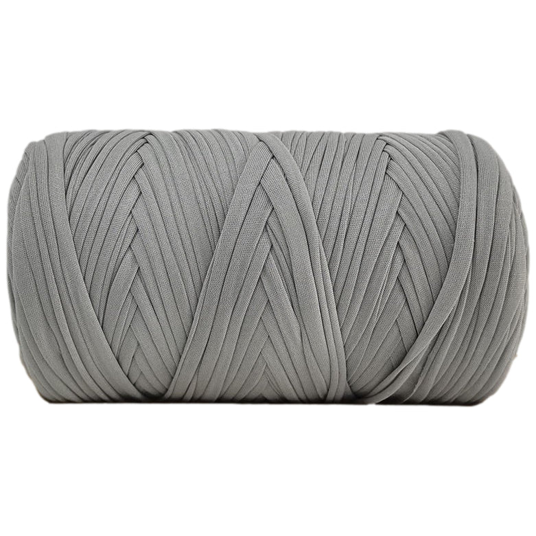 Polyester T-Shirt Yarn Thick Crochet Fabric Ribbon for Knitting Bags, Rugs, and Crafts, 400 Grams/14.11oz, 142.17 yards