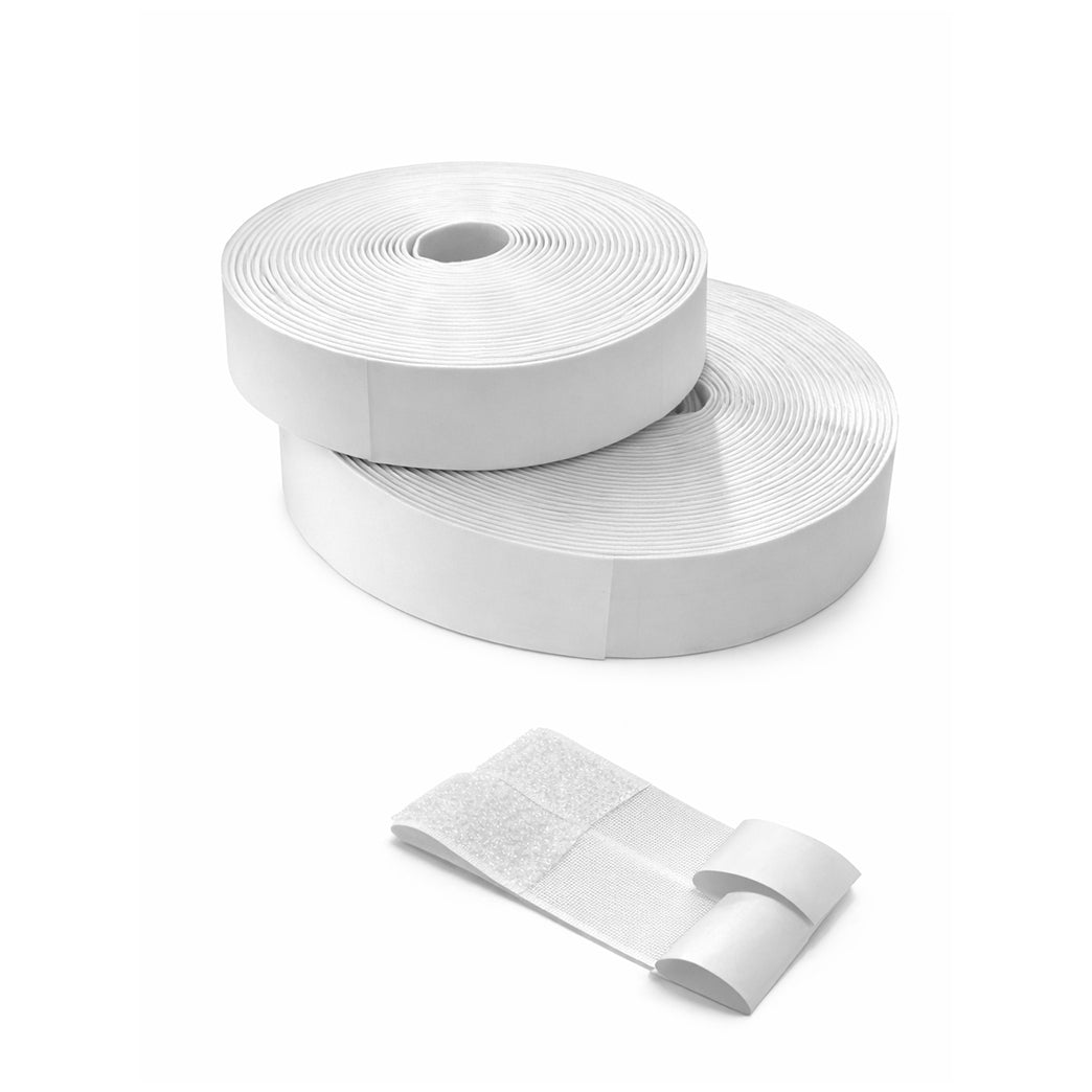 Nylon Heavy Duty Hook and Loop Adhesive Tape Roll Non Slip Strips for Rugs Walls Cushions Furniture