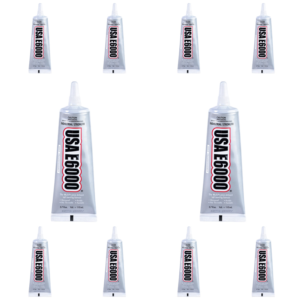 Multipurpose Adhesive 110ml Clear Glue for Fabric Jewelry Wood Glass Metal Plastic DIY Crafts Repair Projects