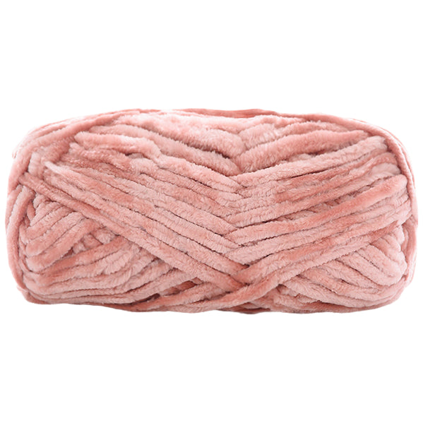 Thick Velvet Chenille Yarn 100 Grams/3.52oz 87.5 yards Skein Soft Chunky Plush Yarn for Knitting and Crocheting