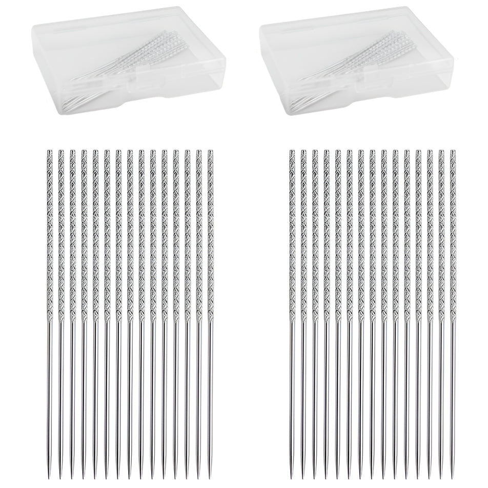Nickel-Plated High Carbon Steel Snag Repair Tool for Knits, Sweaters, Upholstery, Drapes, and Woven Fabrics