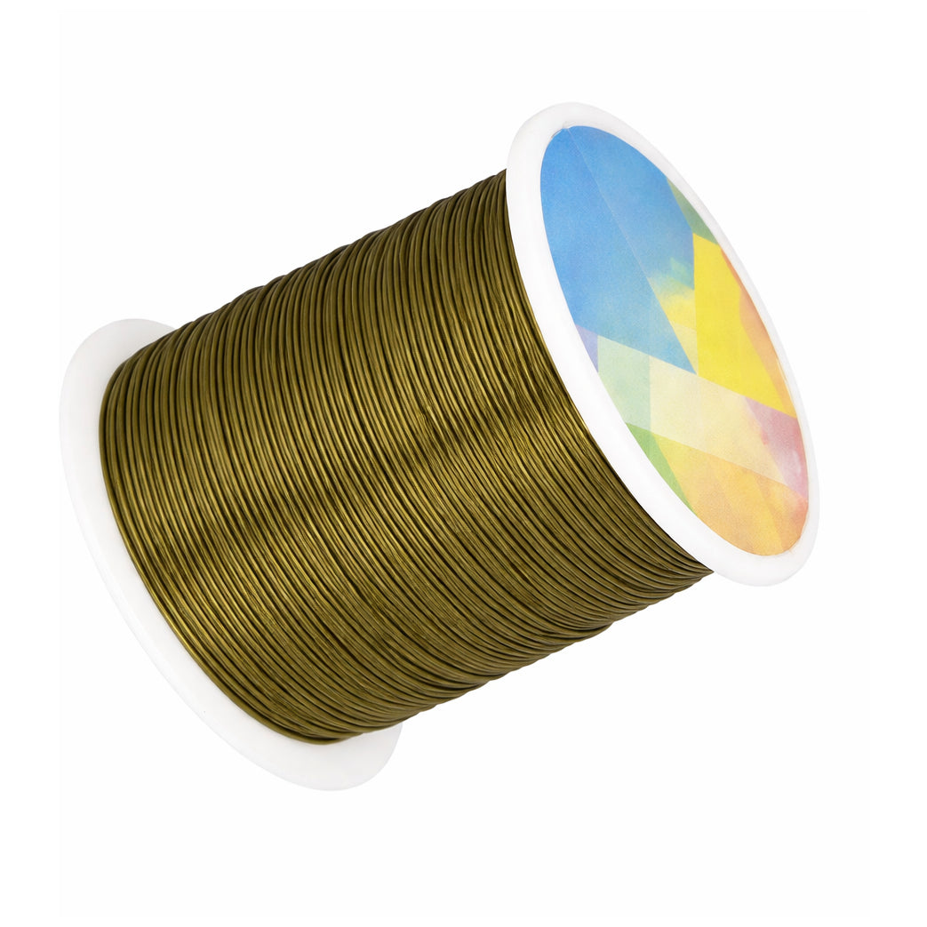 Copper Wire 328 Feet Tarnish Resistant Jewelry Wire for Beading Wrapping and DIY Crafts