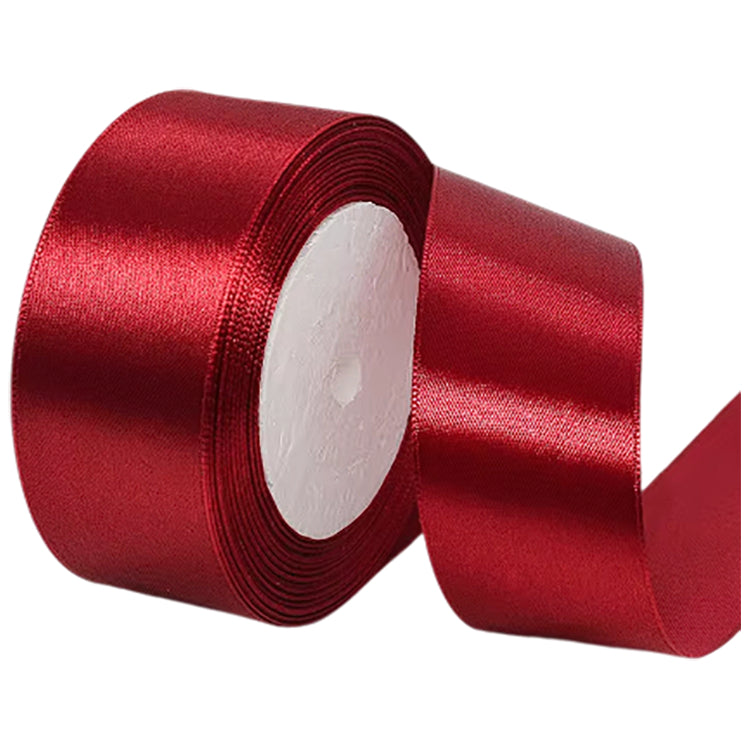 1 Inch Satin Ribbon 25 Yards Single Face Polyester for Gift Wrapping, Bouquets, Wedding and Crafts
