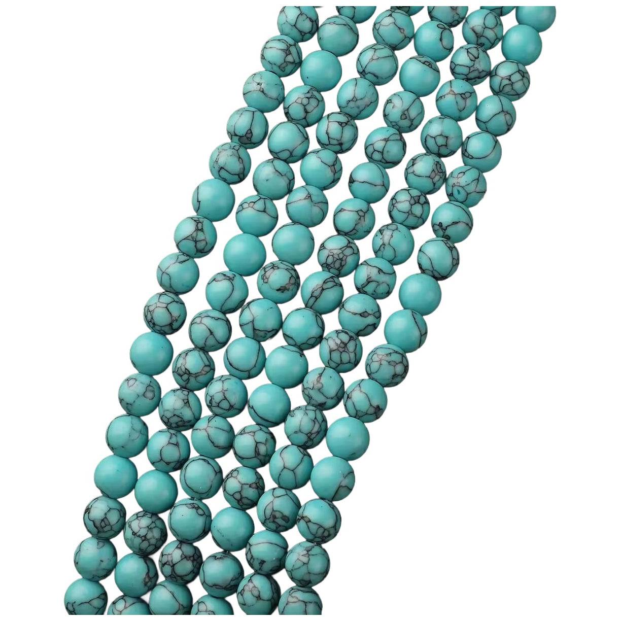 Multicolor Natural Gemstone Spacer Beads for DIY Bracelet and Necklace Making