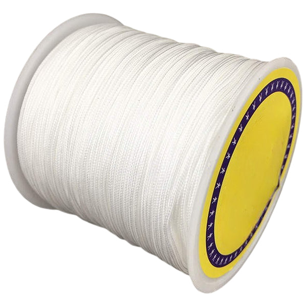 0.8mm-100m Nylon Knot Cord for DIY Jewelry, Beading, Macrame, and Craft Projects