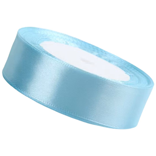 Single Face Polyester Satin Ribbon 1 Inch 25 Yards Solid Fabric for Gift Wrapping Bows and Decor