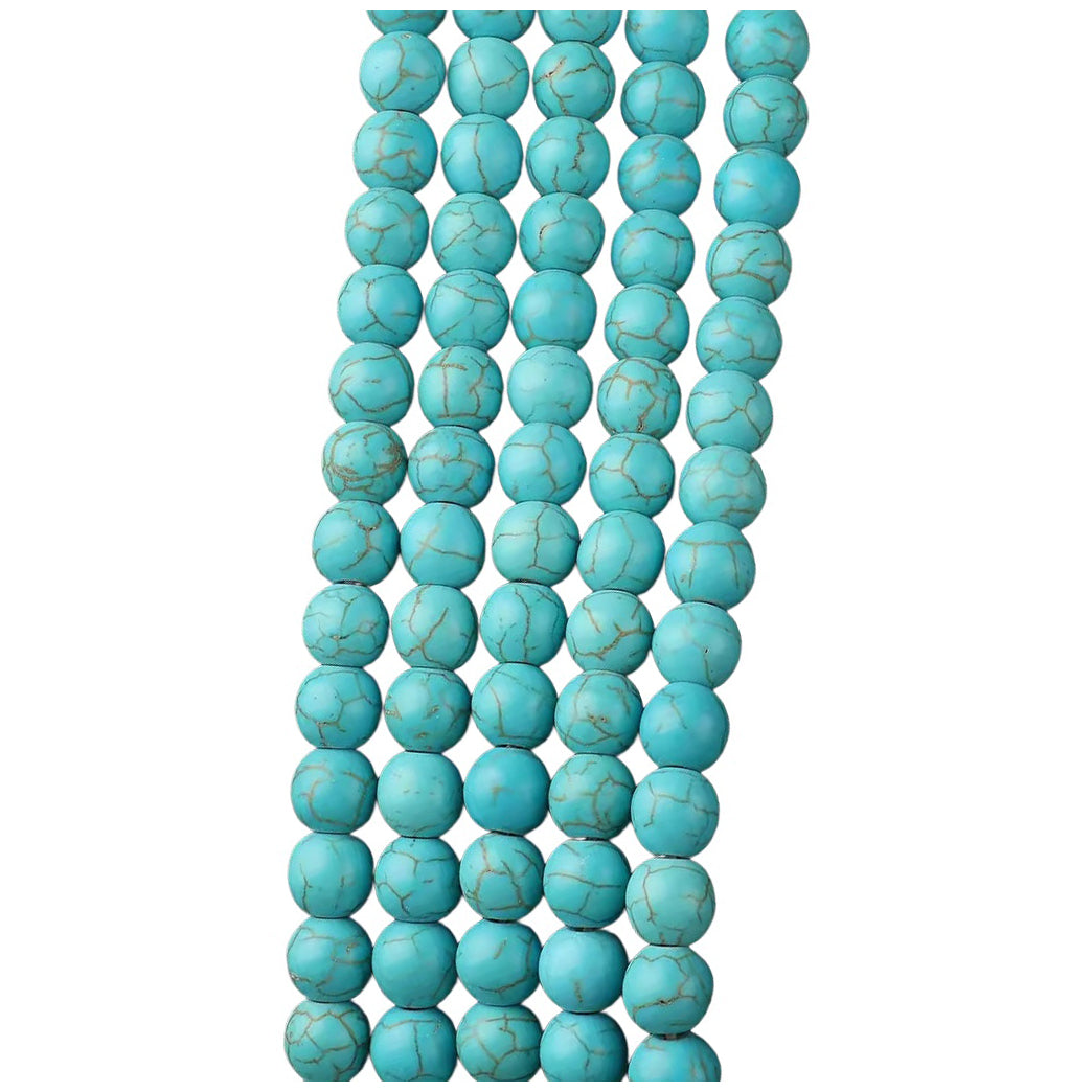 Multicolor Natural Gemstone Spacer Beads for DIY Bracelet and Necklace Making