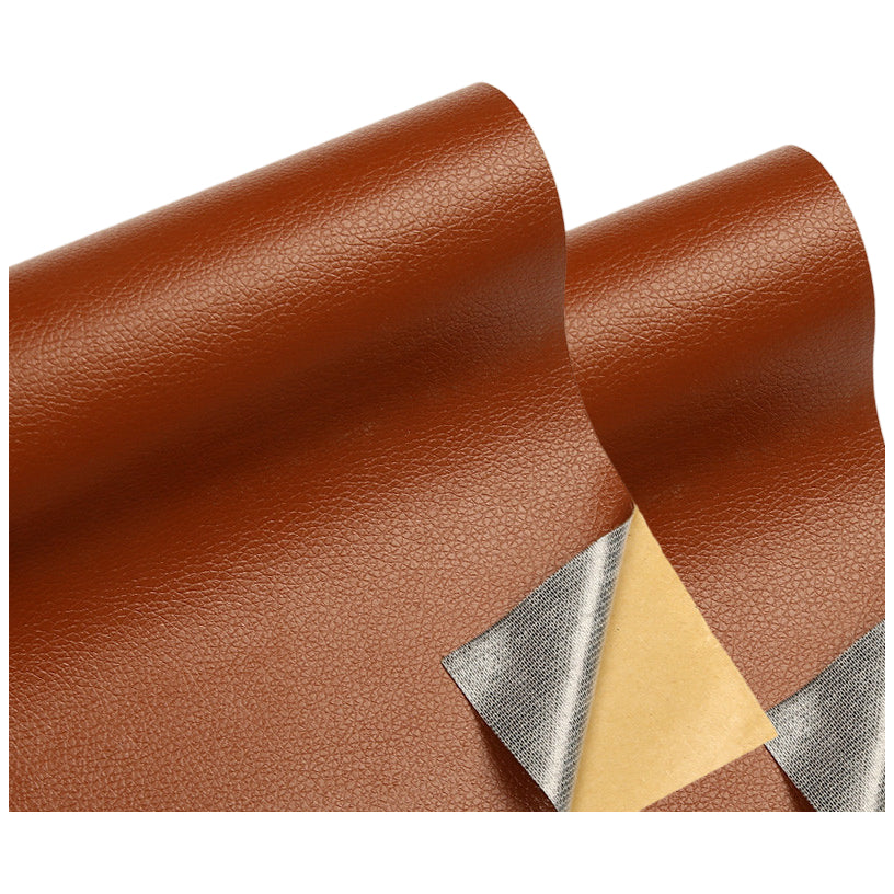 Self Adhesive Leather Repair Patch 8 x 11 Inch for Sofa Couch Furniture Car Seats Bags, Pack of 2
