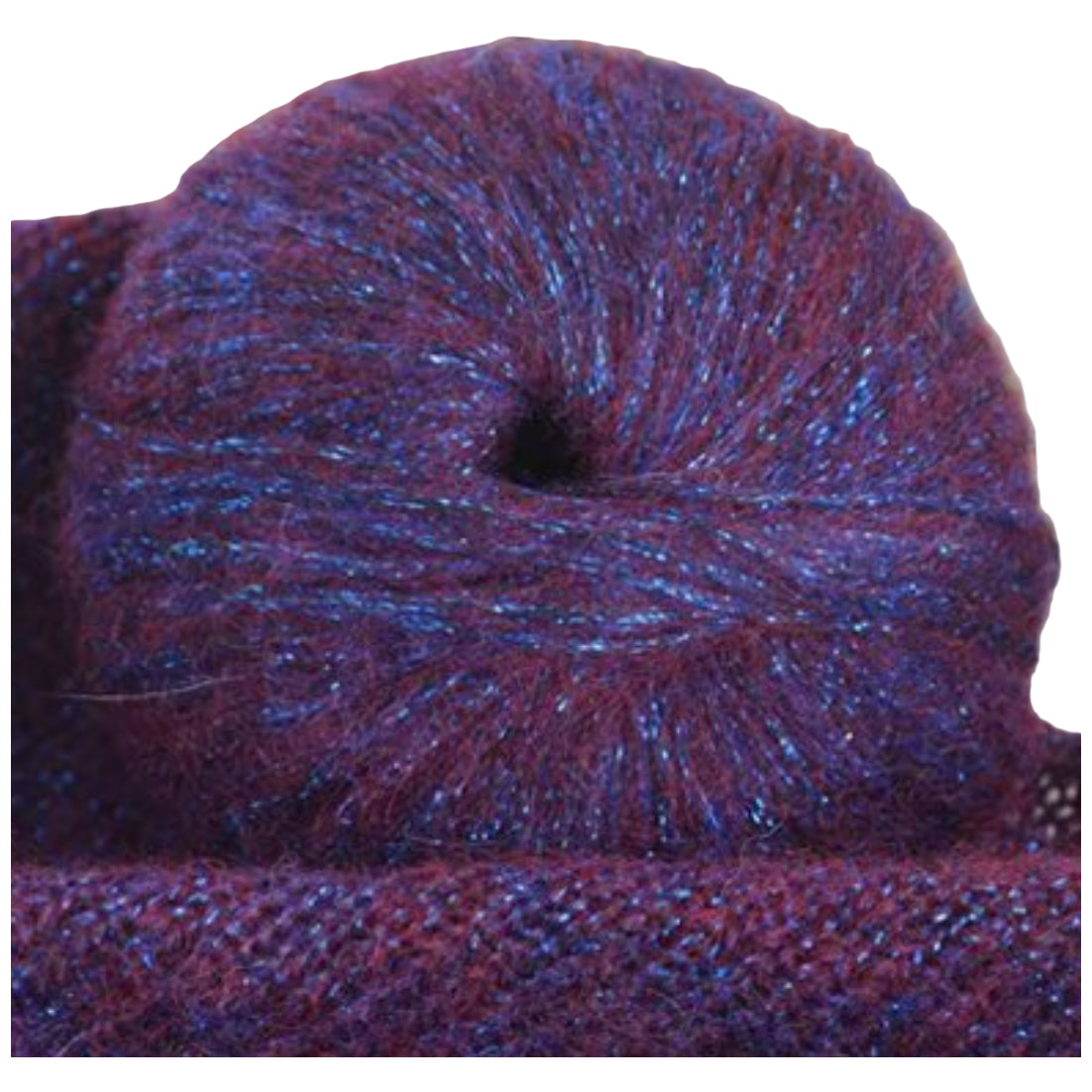 Glitter Knitting Yarn Sparkle Metallic Acrylic Wool for Crochet and Hand-Knitting, 25 Grams/0.85oz 109 Yards