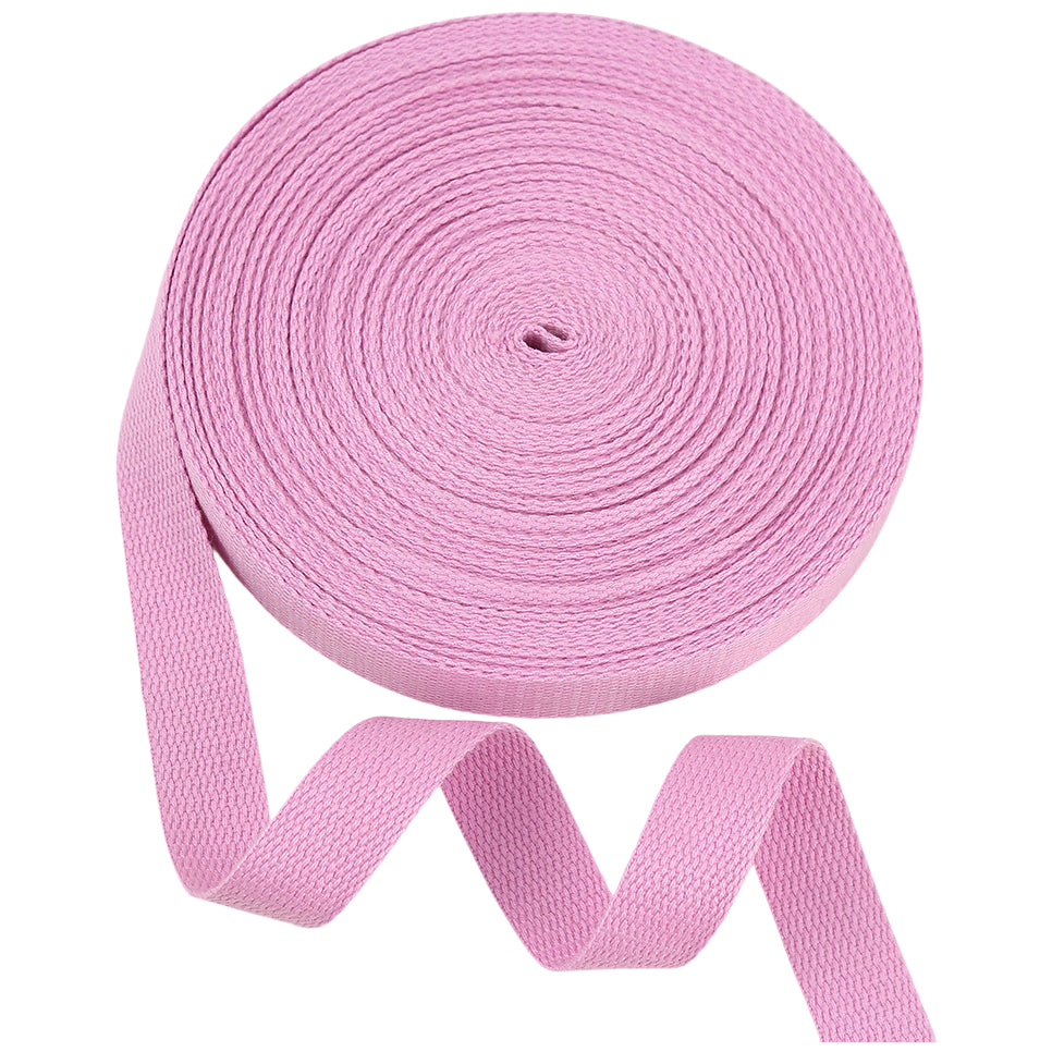 1 Inch 109 Yards Cotton Webbing Strap Roll for Bag Handles, Belts, Tote Making, and DIY Craft Projects