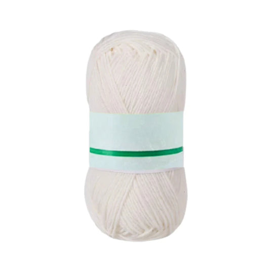 Premium Cotton Yarn – Soft, Super Fine #1 for Crochet & Knitting, 50 Grams/1.76oz 186 Yards