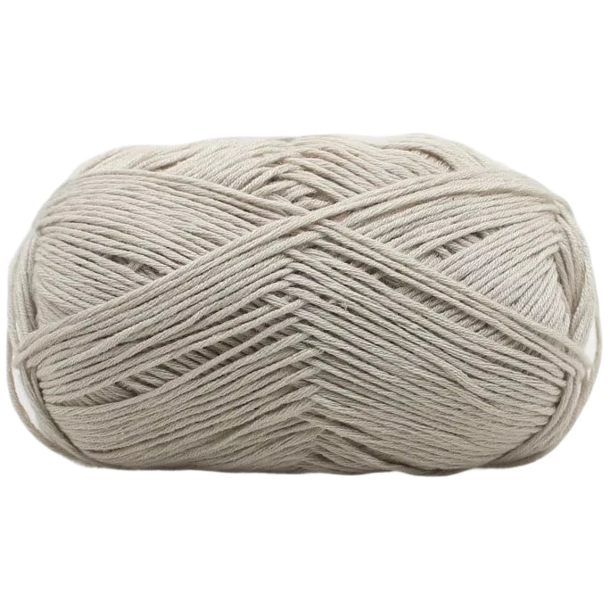 4-Ply Fingering Weight Yarn, 153 Yards 50g/1.76oz 100% Cotton Thin Yarn for Crochet & Knitting