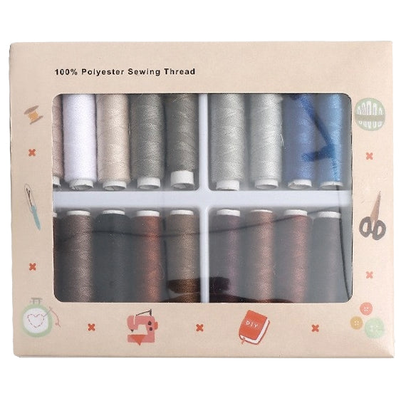 Polyester Sew-All Thread Set 100m for Quilting Sewing Repairs Embroidery and Decorative Stitching Crafts
