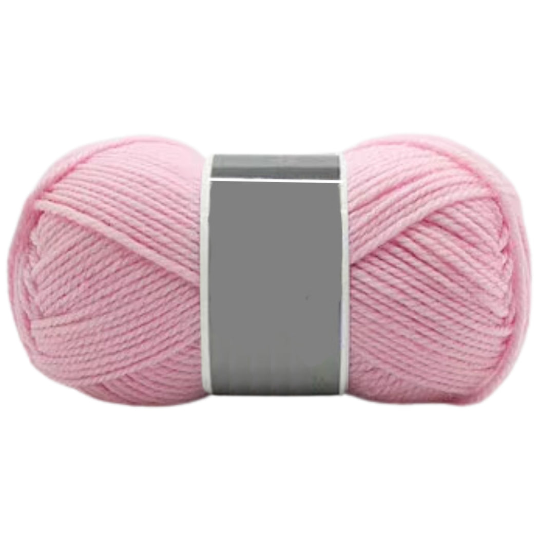 Bulky Merino Wool and Acrylic Blended Knitting Yarn for Craft Projects, 100 Grams/3.53oz 120 Yards
