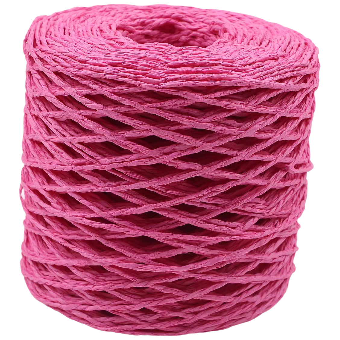 Colorful Double Strand Raffia Paper Rope 200m for DIY Hats, Bags & Crafts, 110 Grams/3.88oz 218.72 yards