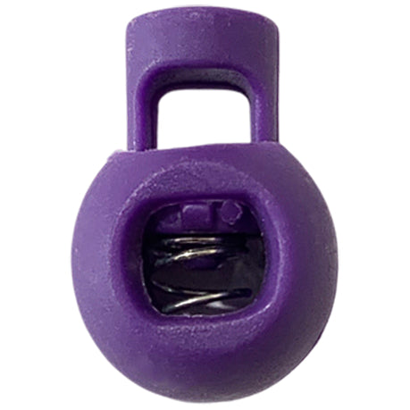 Plastic Spring Cord Locks for Drawstrings Paracord Toggles Elastic Shoelaces Hoodies and Bags, Pack of 10