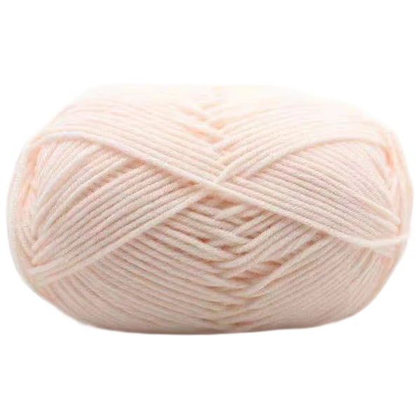 4-Ply Acrylic Yarn 50g/1.76oz 142 Yards, Tight Twist for Knitting and Crochet Projects