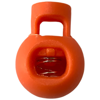 Plastic Spring Cord Locks for Drawstrings Paracord Toggles Elastic Shoelaces Hoodies and Bags, Pack of 10