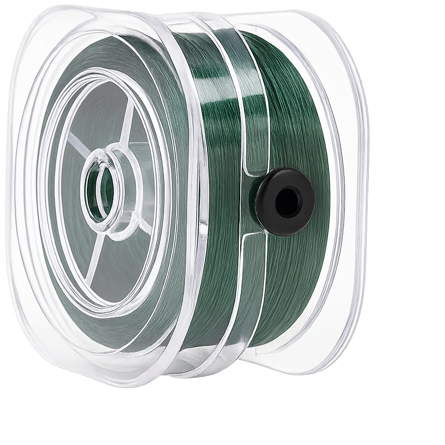 Transparent Elastic Beading Cord 0.8mm x 90m for Bracelets, Jewelry Making, and DIY Crafts