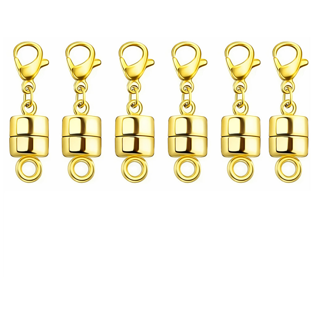 Magnetic Necklace Clasps Gold Silver Plated Bracelet Converter Chain Extender Jewelry Closures
