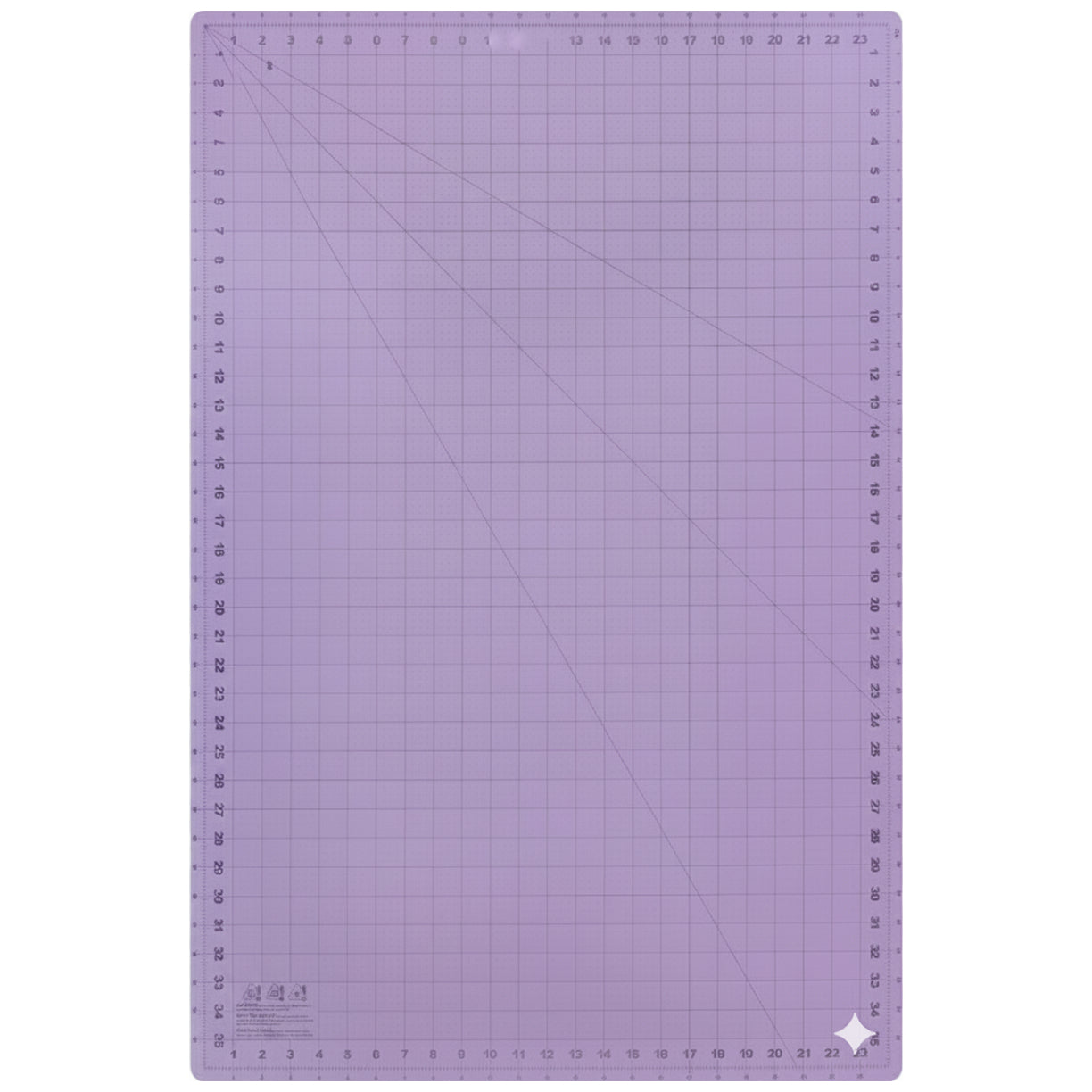 3mm Thick Self Healing Cutting Mat with Grid for Sewing, Quilting, Crafting, and Art Projects