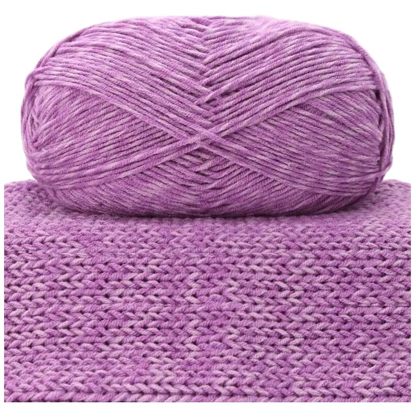 Stonewash Jeans Yarn, Soft Craft Yarn for Knitting and Crocheting, 100 Grams/3.53oz 262.47 Yards