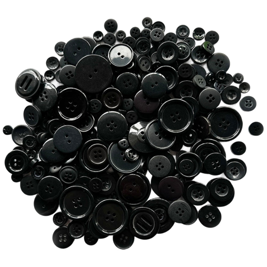 Assorted Resin Buttons Set for Sewing, Crafts, and DIY Clothes Decoration, Pack of 600