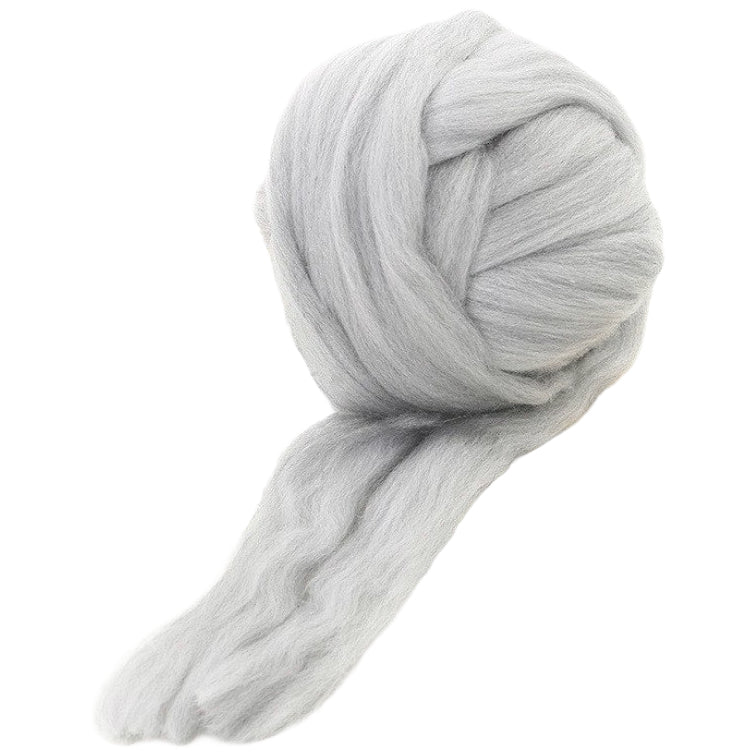 100g Wool Roving 8cm Thick Natural Fiber for Needle Felting Spinning Weaving and DIY Craft Projects