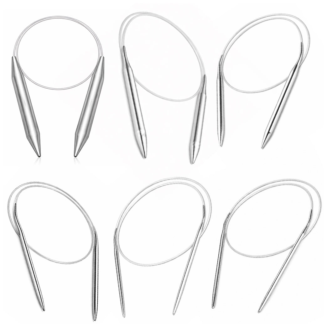 40 Inch Metal Circular Knitting Needle Magic Loop Round Needle