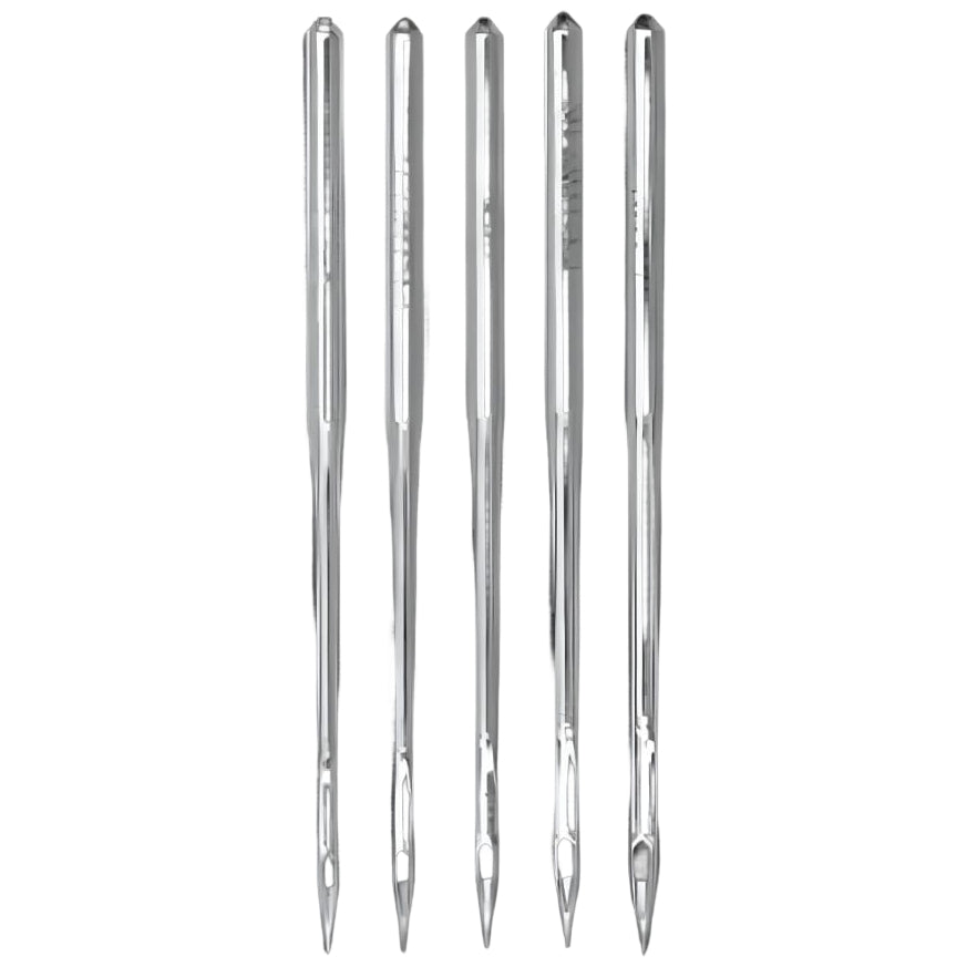 Size 80 12 Sharp Sewing Machine Needles for Quilting and Topstitching, Pack of 5