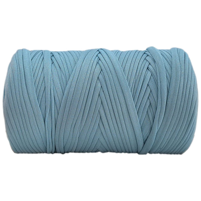 Polyester T-Shirt Yarn Thick Crochet Fabric Ribbon for Knitting Bags, Rugs, and Crafts, 400 Grams/14.11oz, 142.17 yards