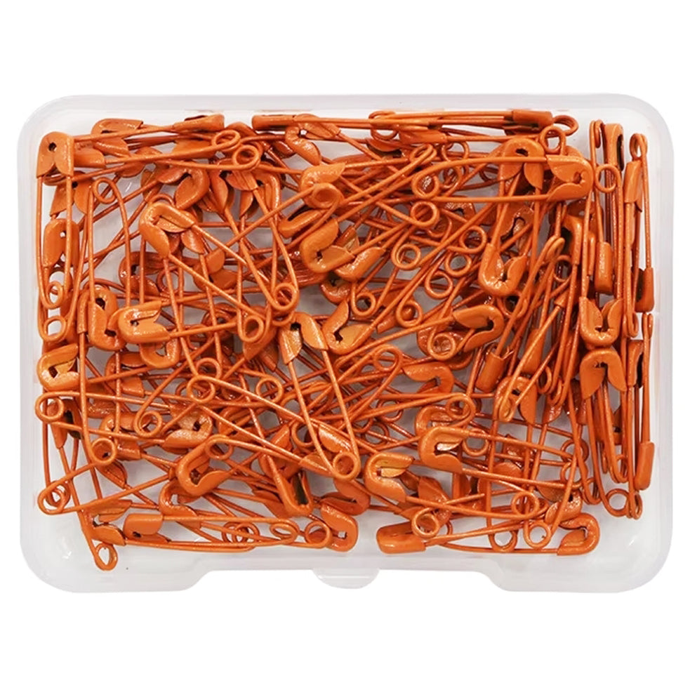 120Pcs Mini Safety Pins 19mm for Sewing, Tagging, Crafts, Jewelry Making, and Clothing Repairs