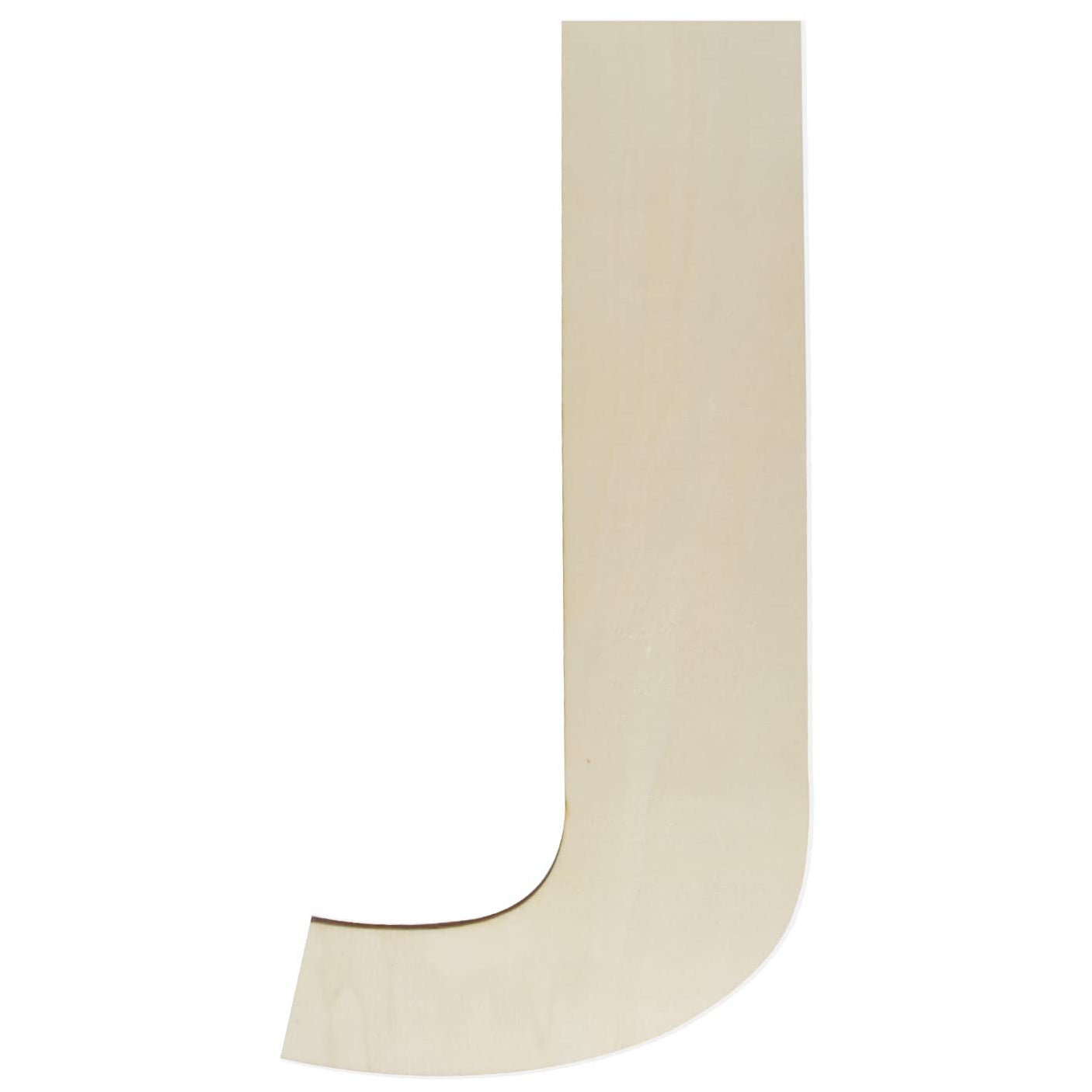 12 Inch Wooden Letter Unfinished Large Wood Alphabet Cutout For DIY Crafts Wall Decor Projects