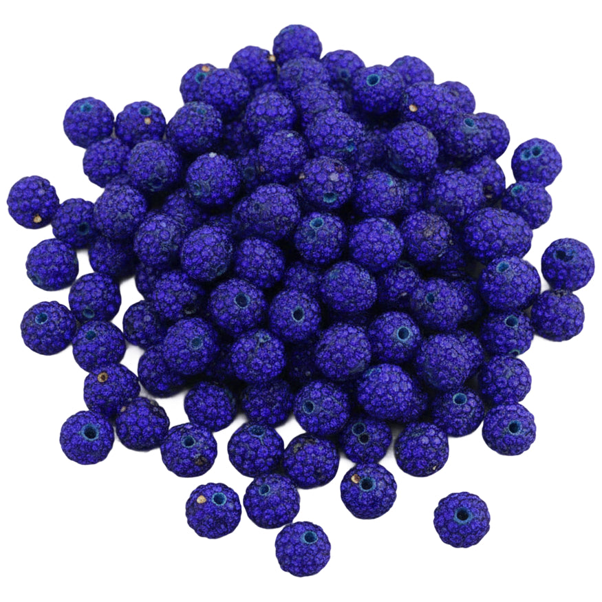 Sparkle Rhinestone Clay Beads Round Disco Spacer Beads for Jewelry Making, Bracelets, Earrings and DIY Craft Projects