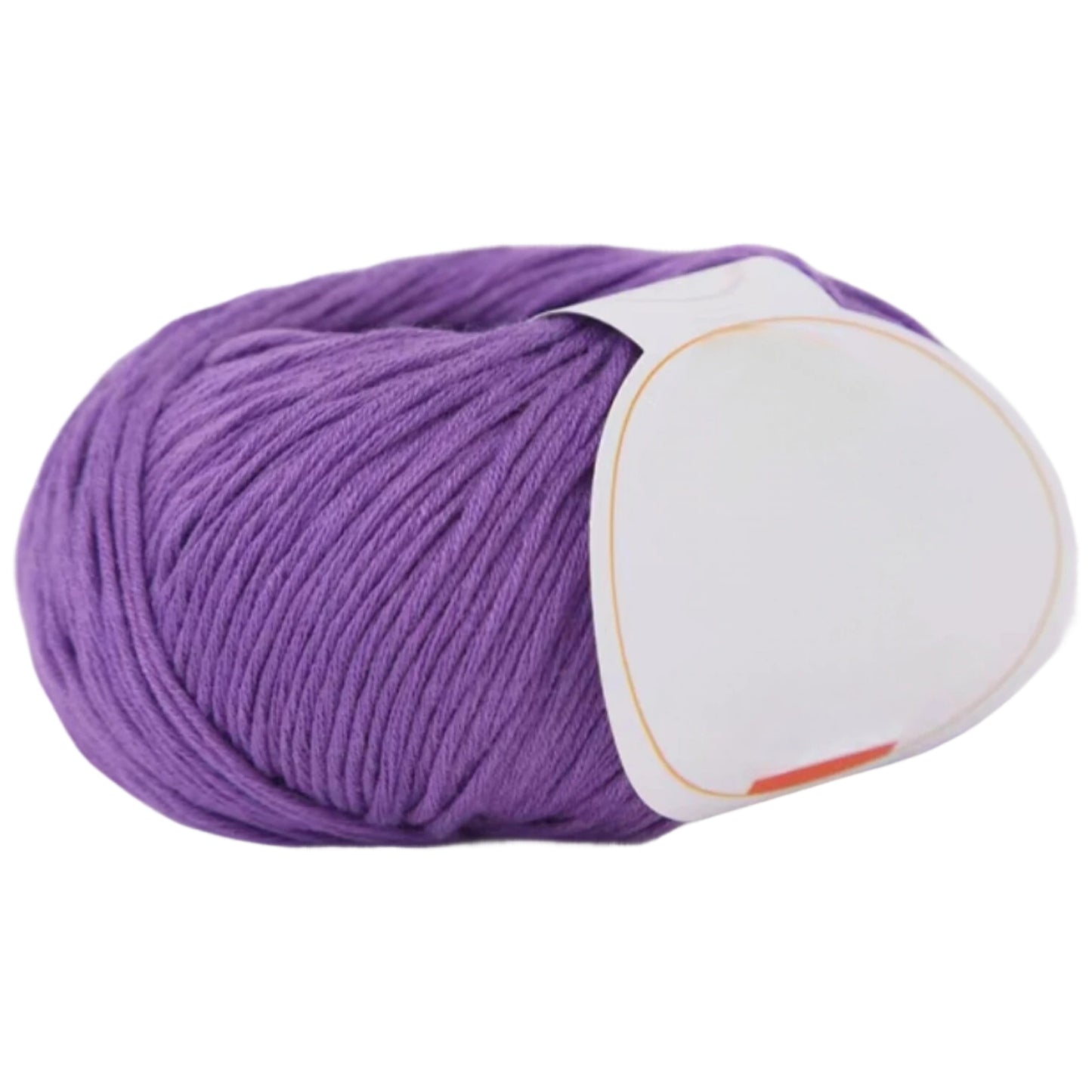 Pure Cotton Yarn 10 Strand Medium 3.5mm for Baby Crochet and Children Craft Projects, 50 Grams/1.76oz 153.11 Yards