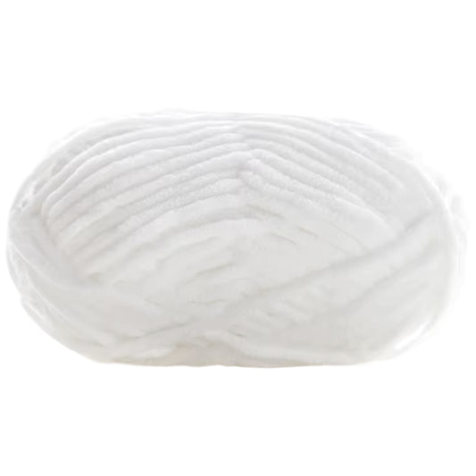 Super Bulky Chenille Velvet Yarn – Size 6 Fluffy Plush Yarn for Crocheting, Amigurumi, and Baby Blankets, 100g/3.53oz 120 yards