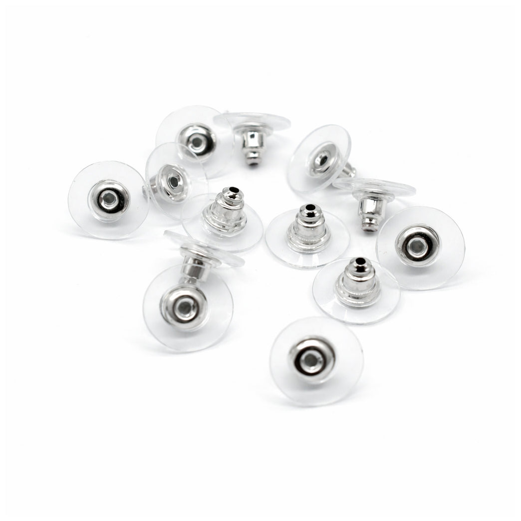 Earring Backs for Droopy Ears Backs Replacements Earring Backs for Heavy Bullet Clutch, Pack of 200