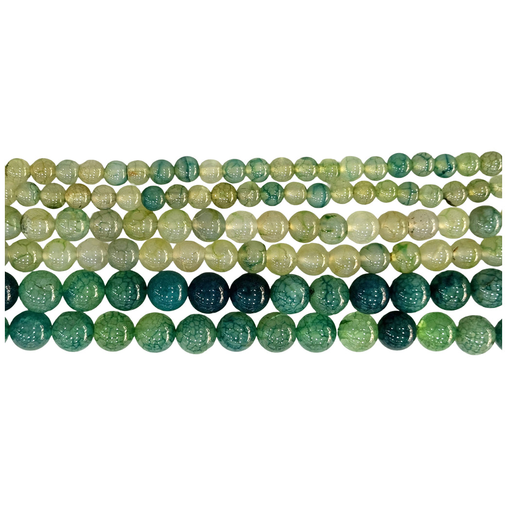 Natural Hematite Gemstone Round Beads 15 Inch Strand for Jewelry Making and Craft Design
